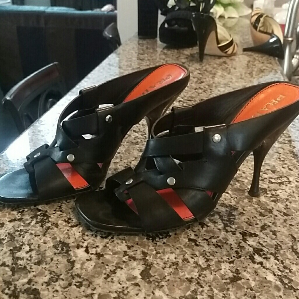 Prada heels,size 6